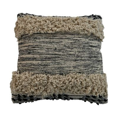 HSM Collection-Sierkussen-1-45x45-Naturel/Grijs-Katoen