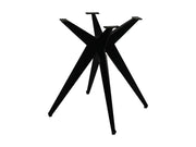 HSM Collection-Tafelonderstel Spider Angle-80x80x72 (60 mm)-Zwart-Metaal