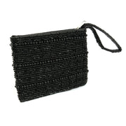 Bazar Bizar - De Black Beaded Portemonnee