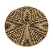 Bazar Bizar - De Beaded Onderzetter - Goud