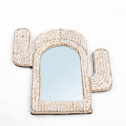 Bazar Bizar De Cactus Shell Spiegel - Wit