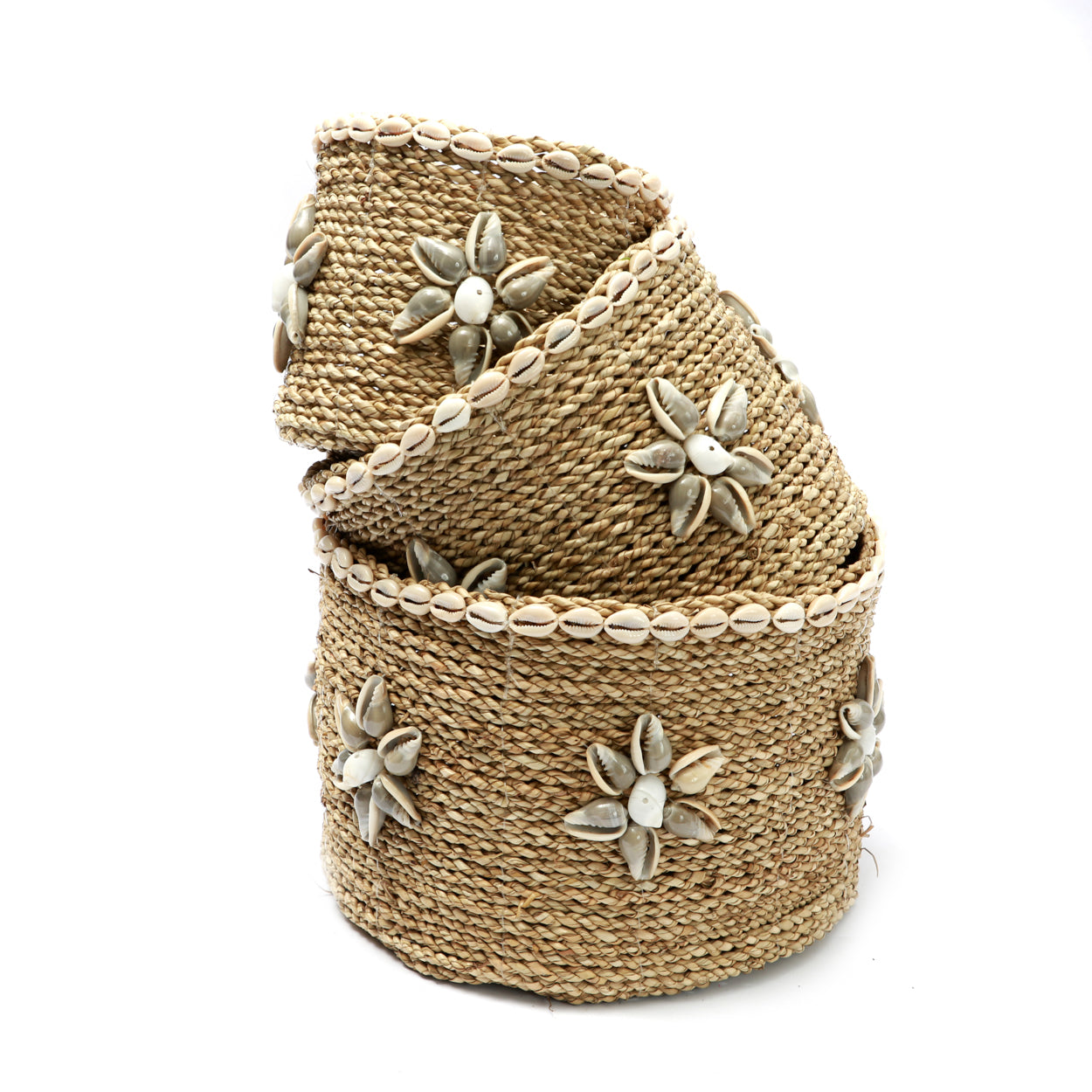 Bazar Bizar - De Beach View Manden - Set van 3