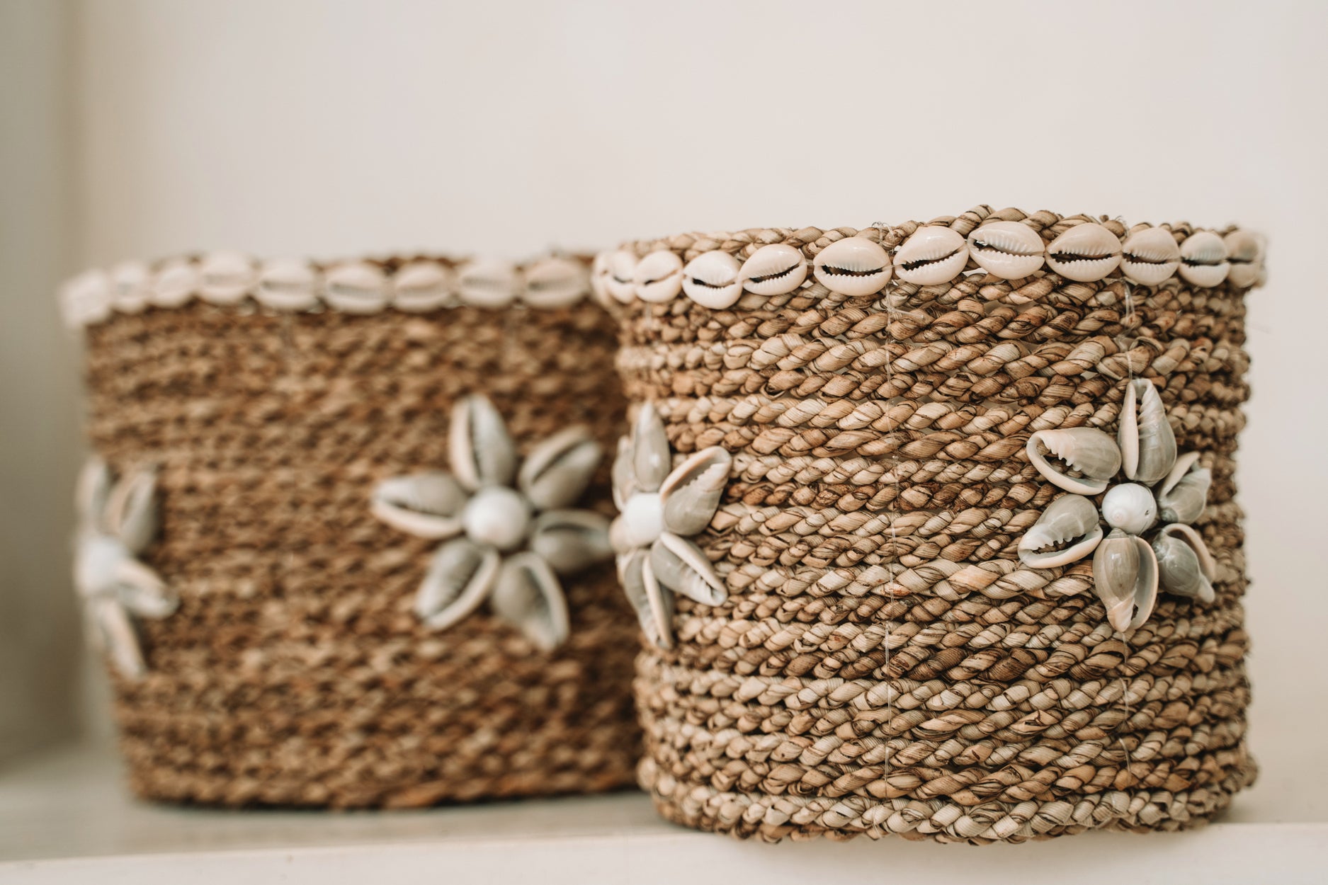 Bazar Bizar - De Beach View Manden - Set van 3