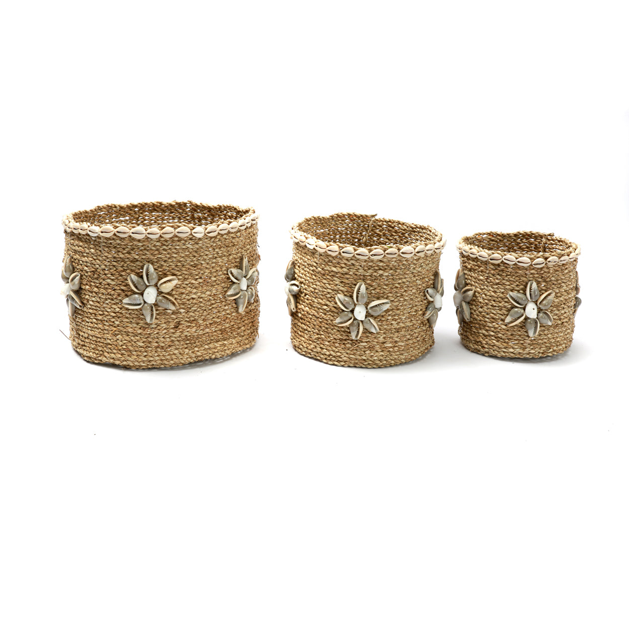 Bazar Bizar - De Beach View Manden - Set van 3