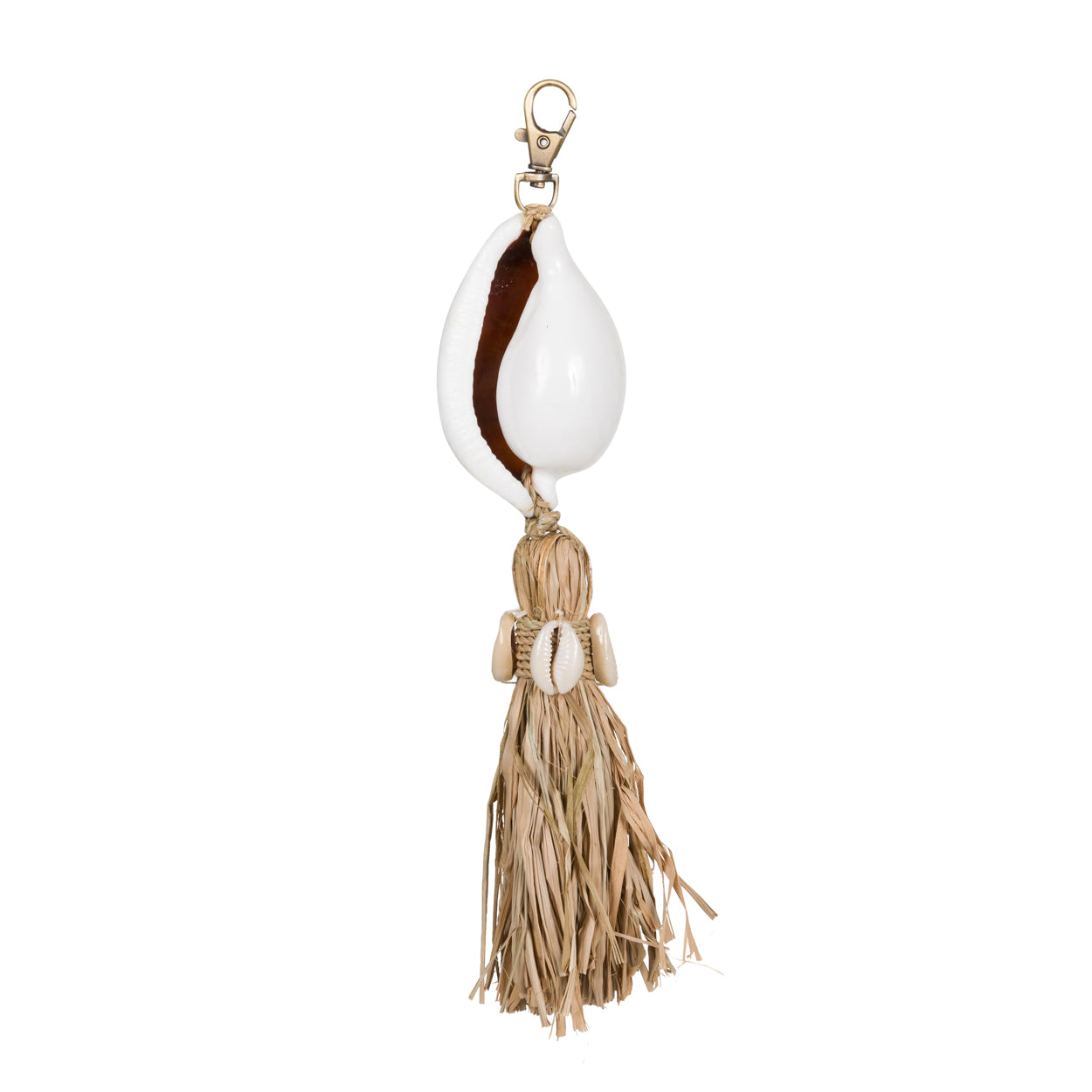 Bazar Bizar De Kubu Sleutelhanger - Wit Naturel
