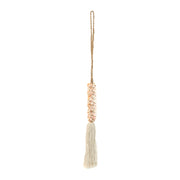 Bazar Bizar De Shell & Cotton Hangdecoratie - Roze
