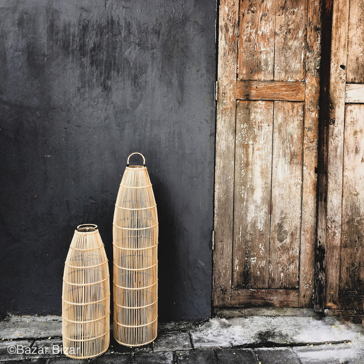 Bazar Bizar De Fish Trap Hanglamp - Natural - M