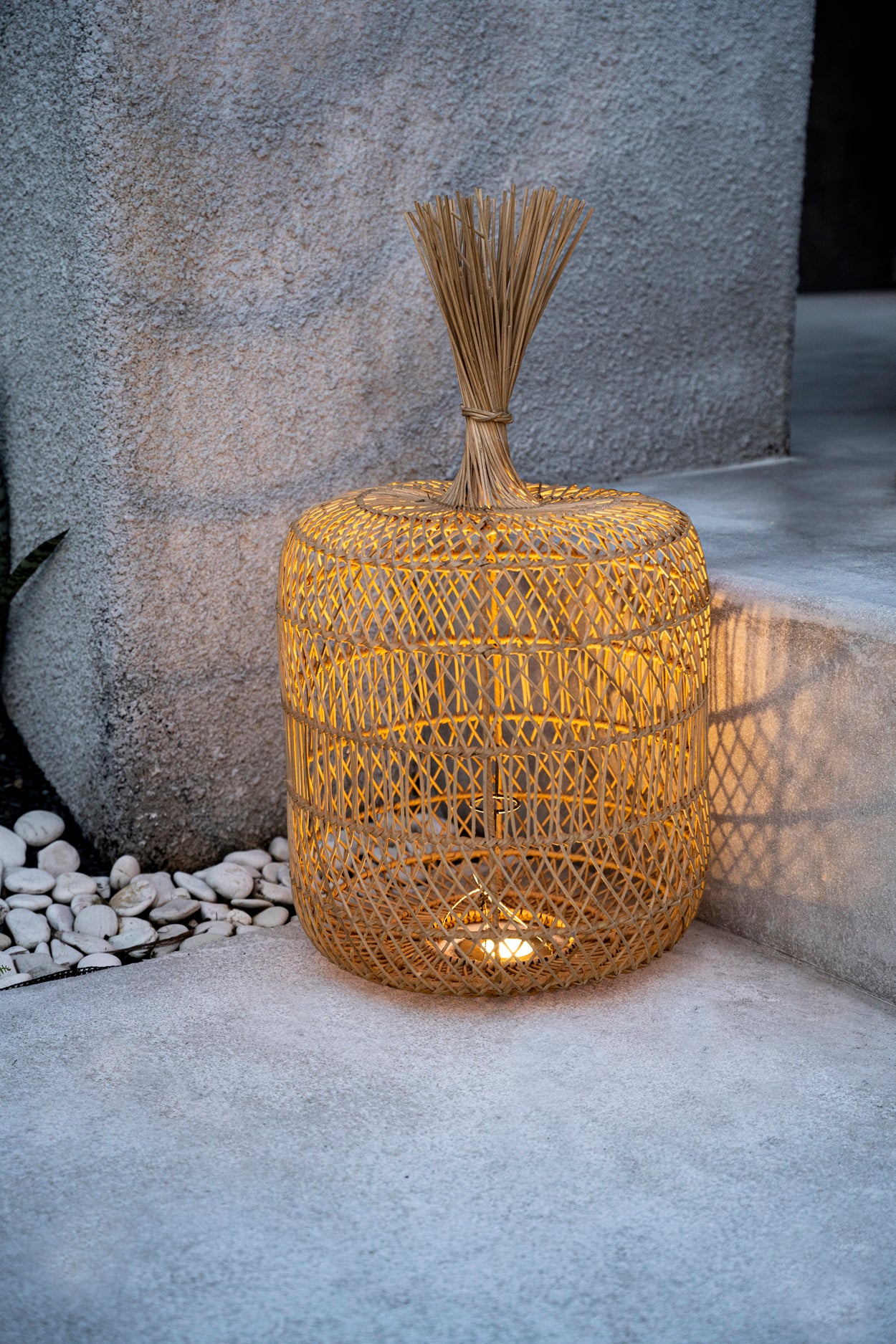 Bazar Bizar De Dumpling Hang- en Vloerlamp - Naturel - L