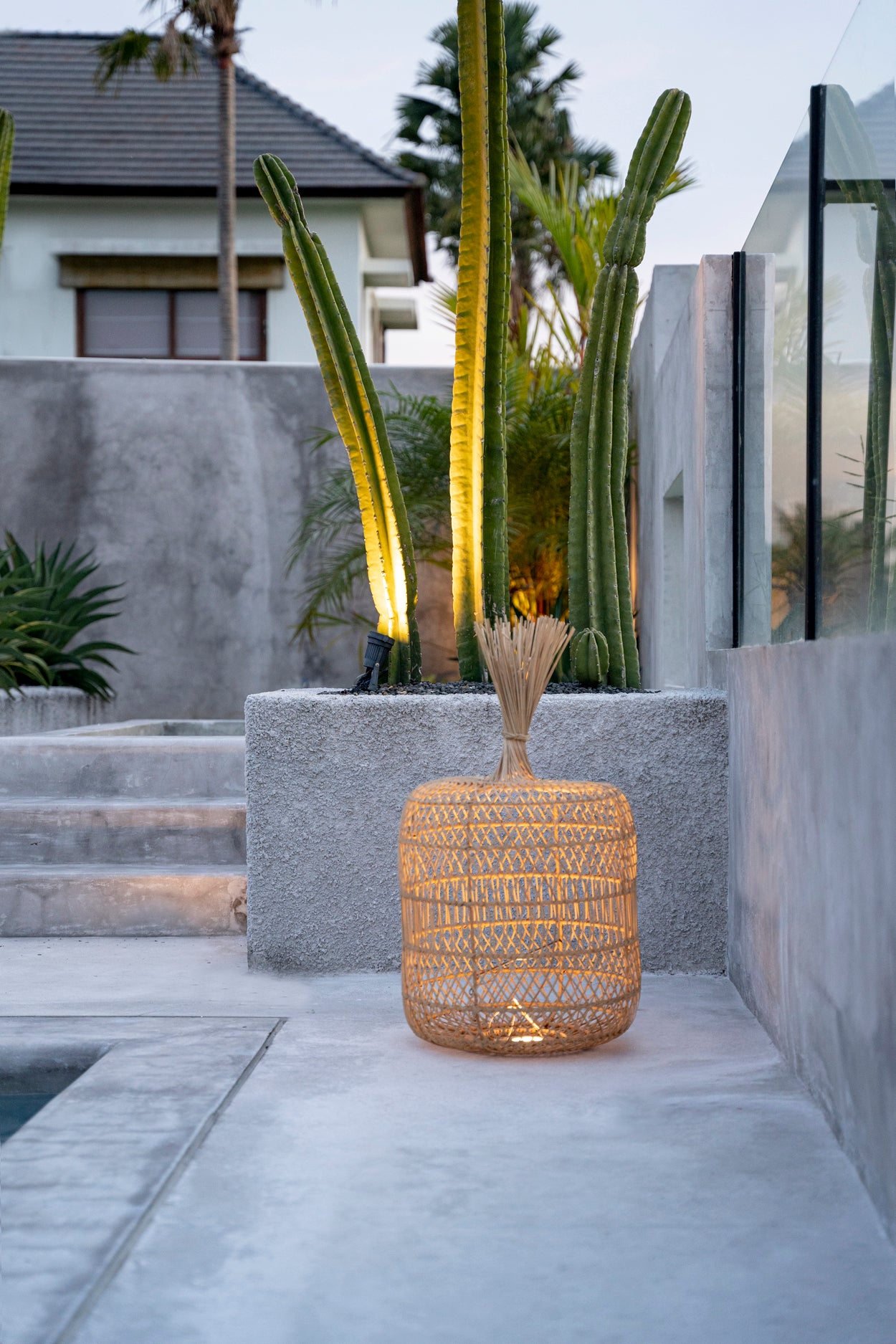 Bazar Bizar De Dumpling Hang- en Vloerlamp - Naturel - L