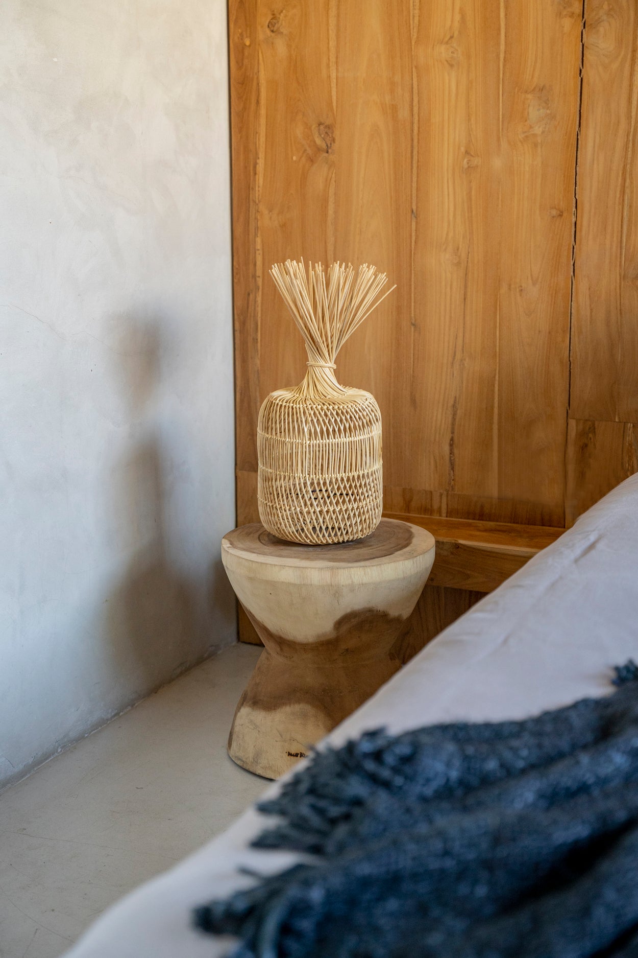 Bazar Bizar De Dumpling Hang- en Vloerlamp - Naturel - S