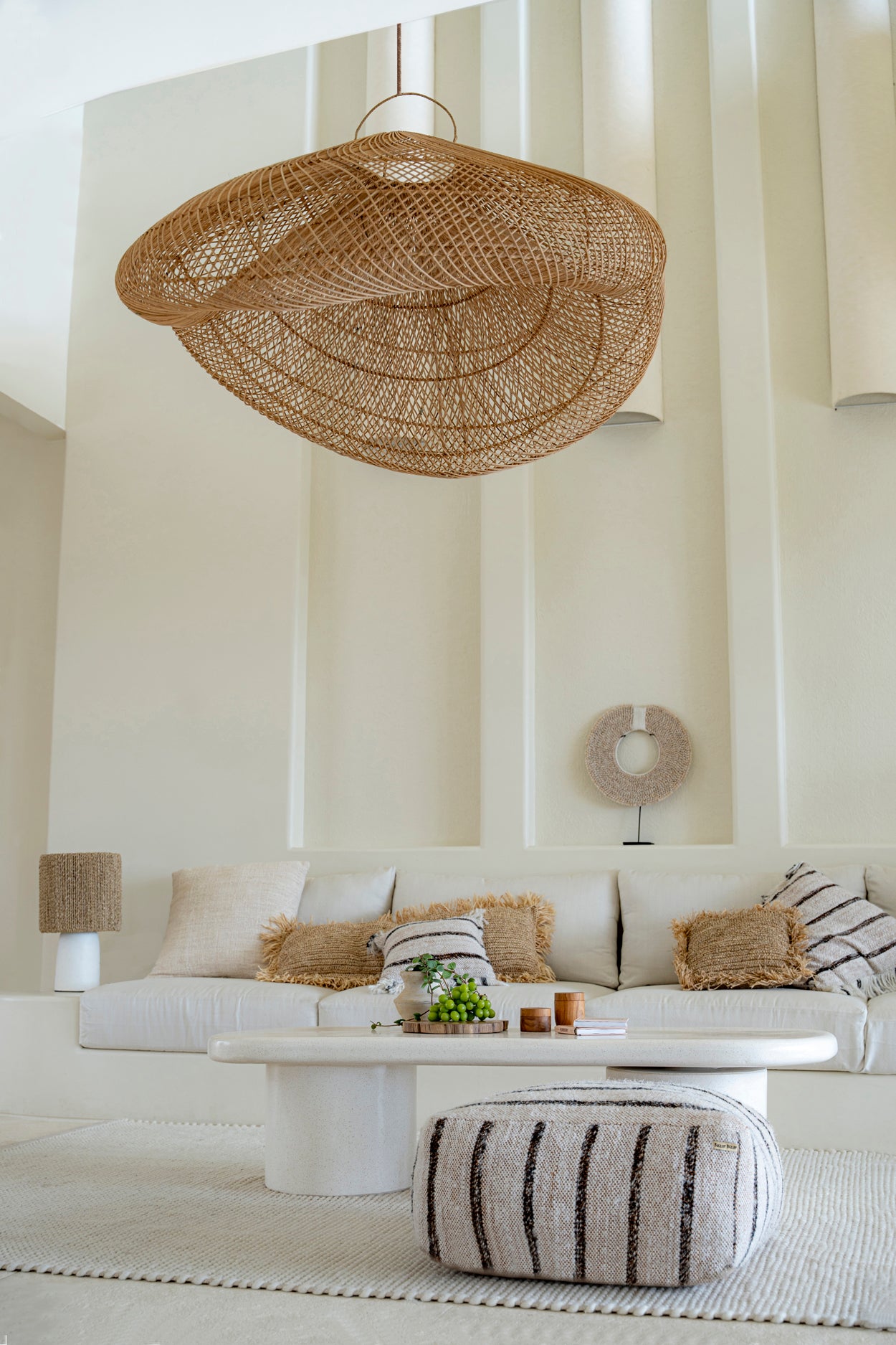 Bazar Bizar De Cloud Hanglamp - Naturel - XXL