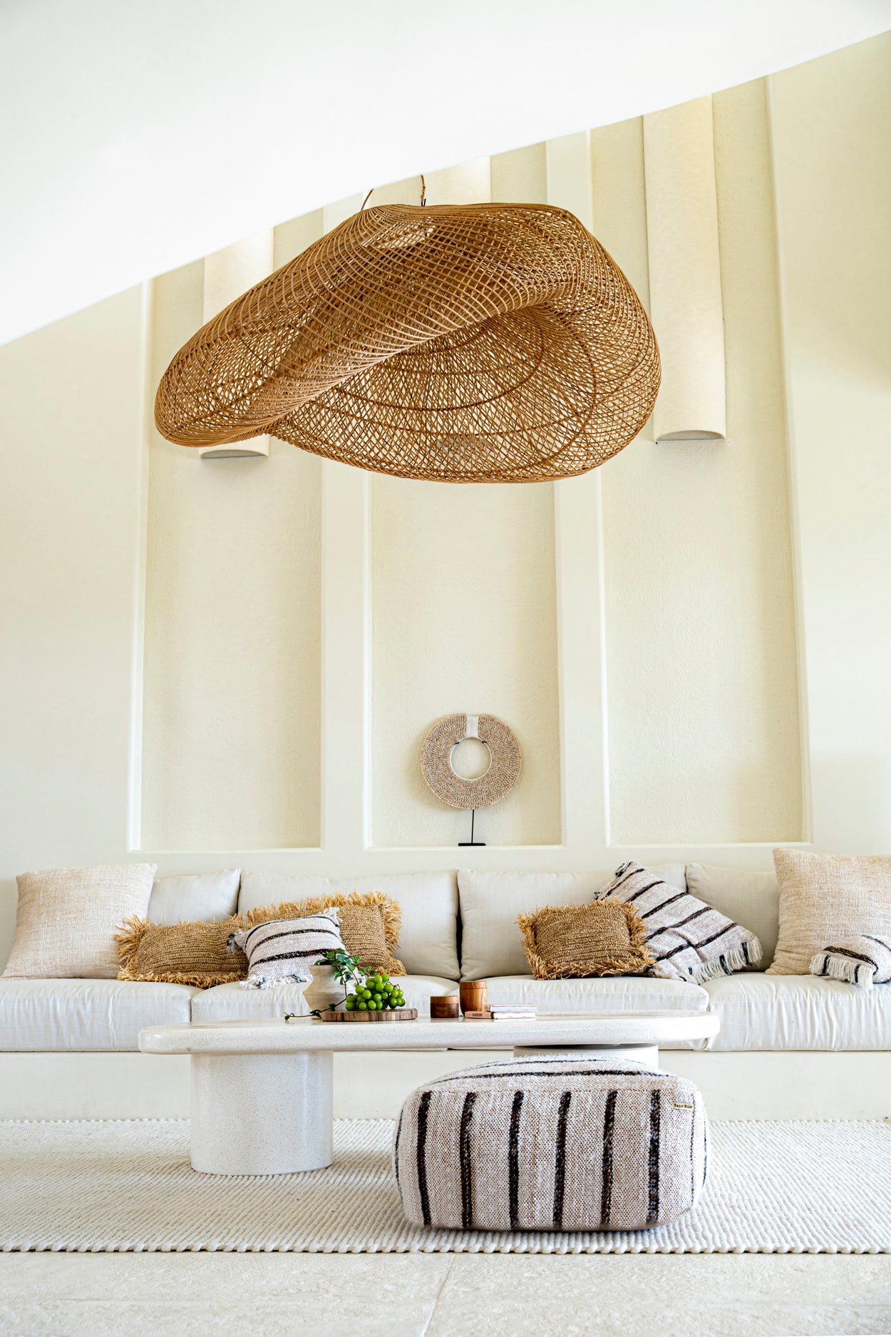 Bazar Bizar De Cloud Hanglamp - Naturel - XXL