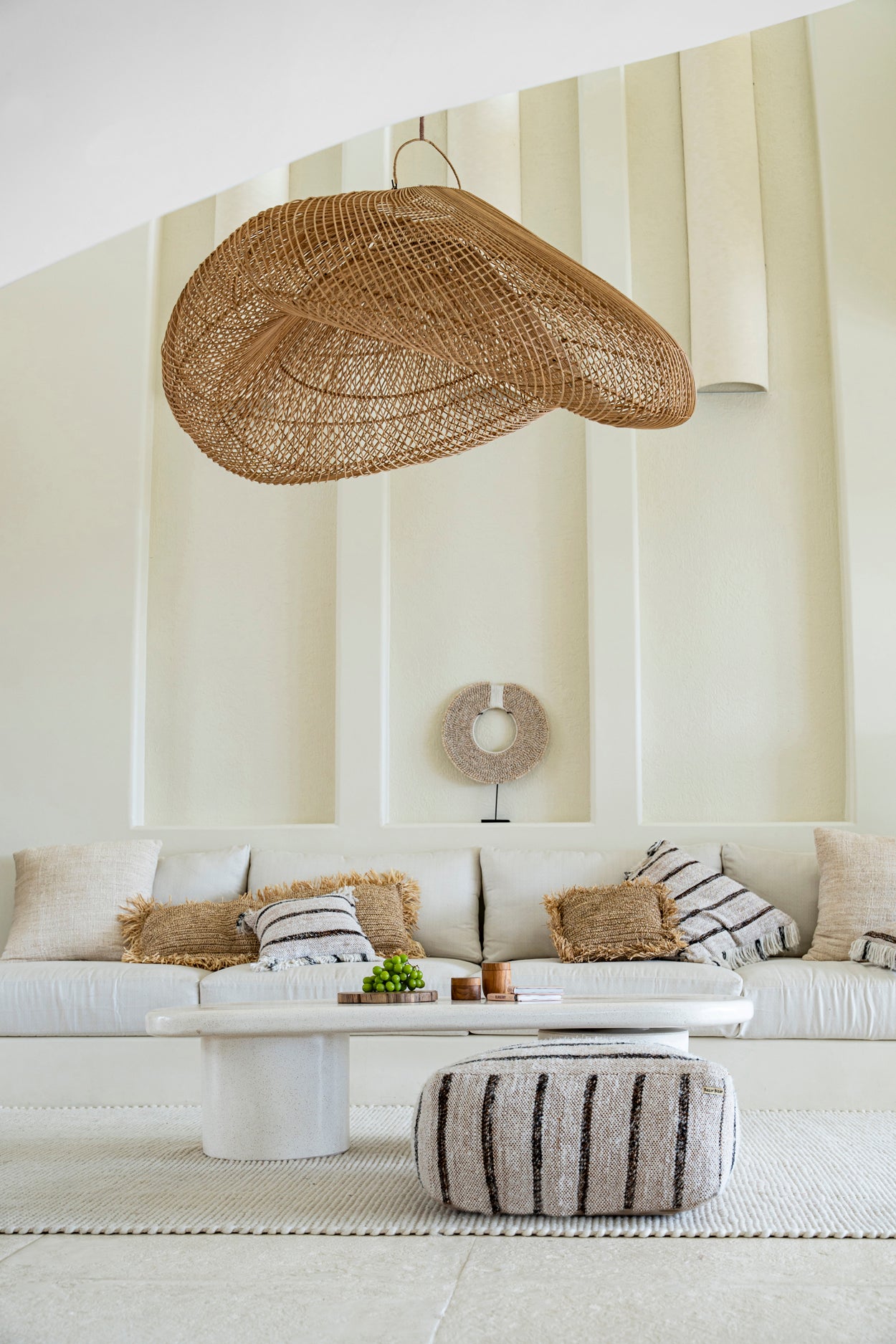 Bazar Bizar De Cloud Hanglamp - Naturel - XXL