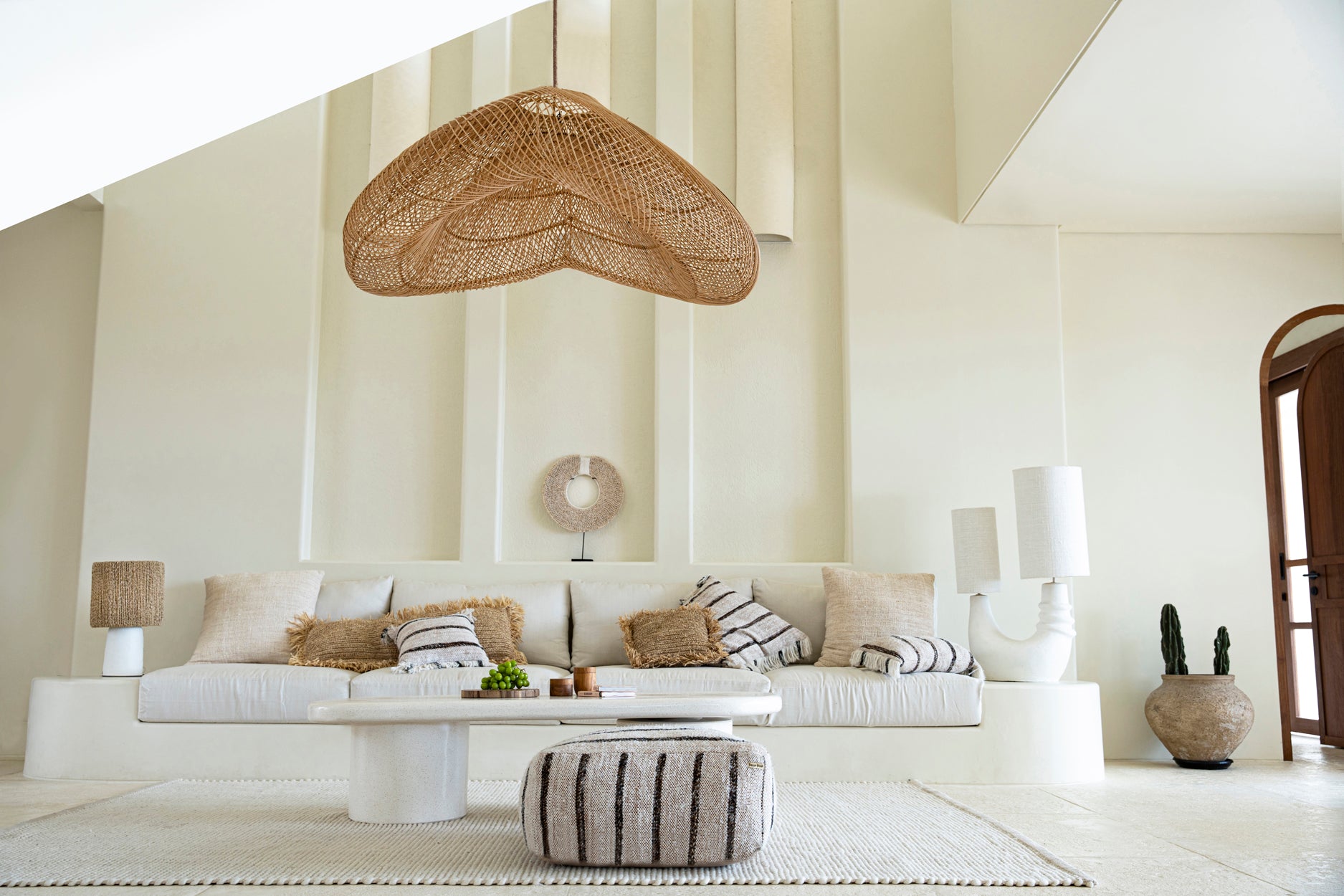 Bazar Bizar De Cloud Hanglamp - Naturel - XXL