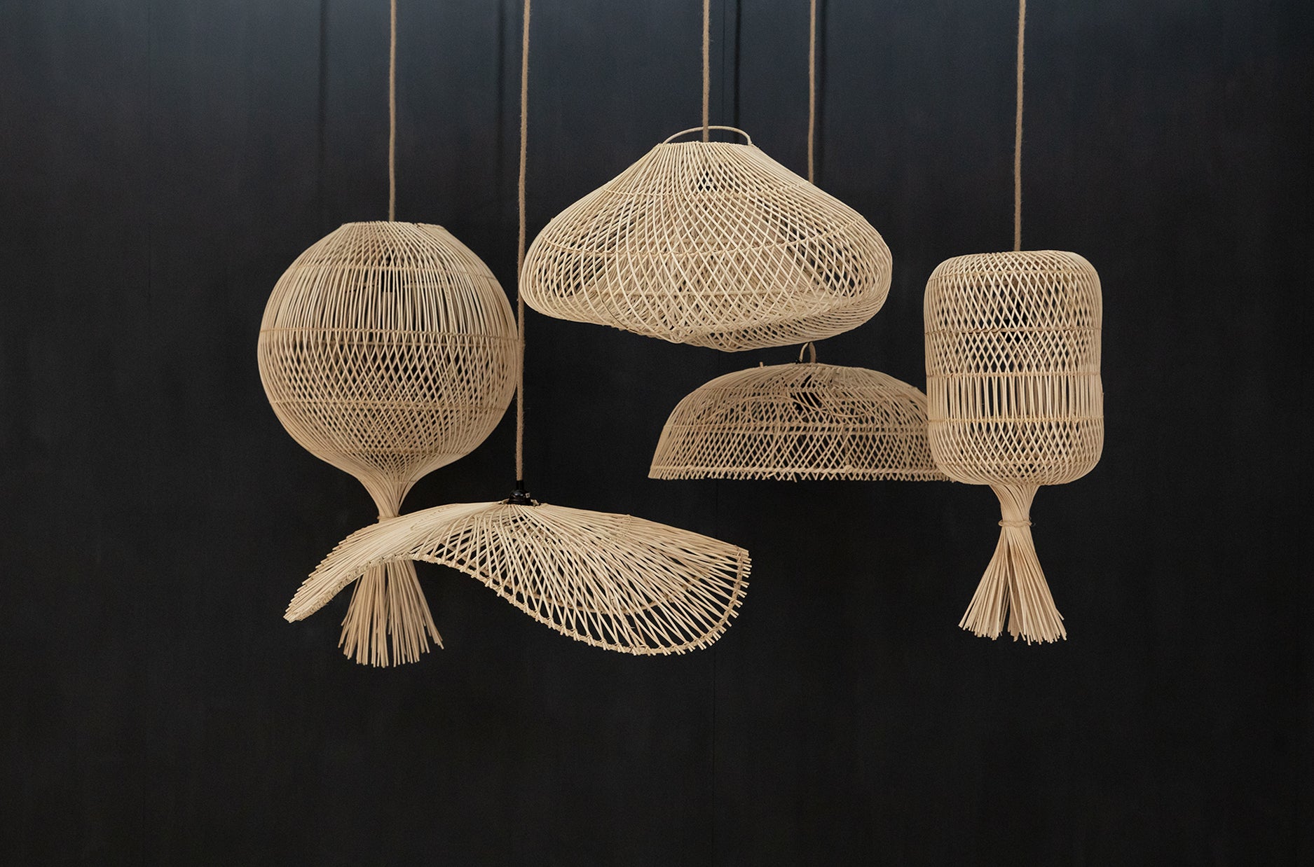 Bazar Bizar De Chapeau Hanglamp - Naturel