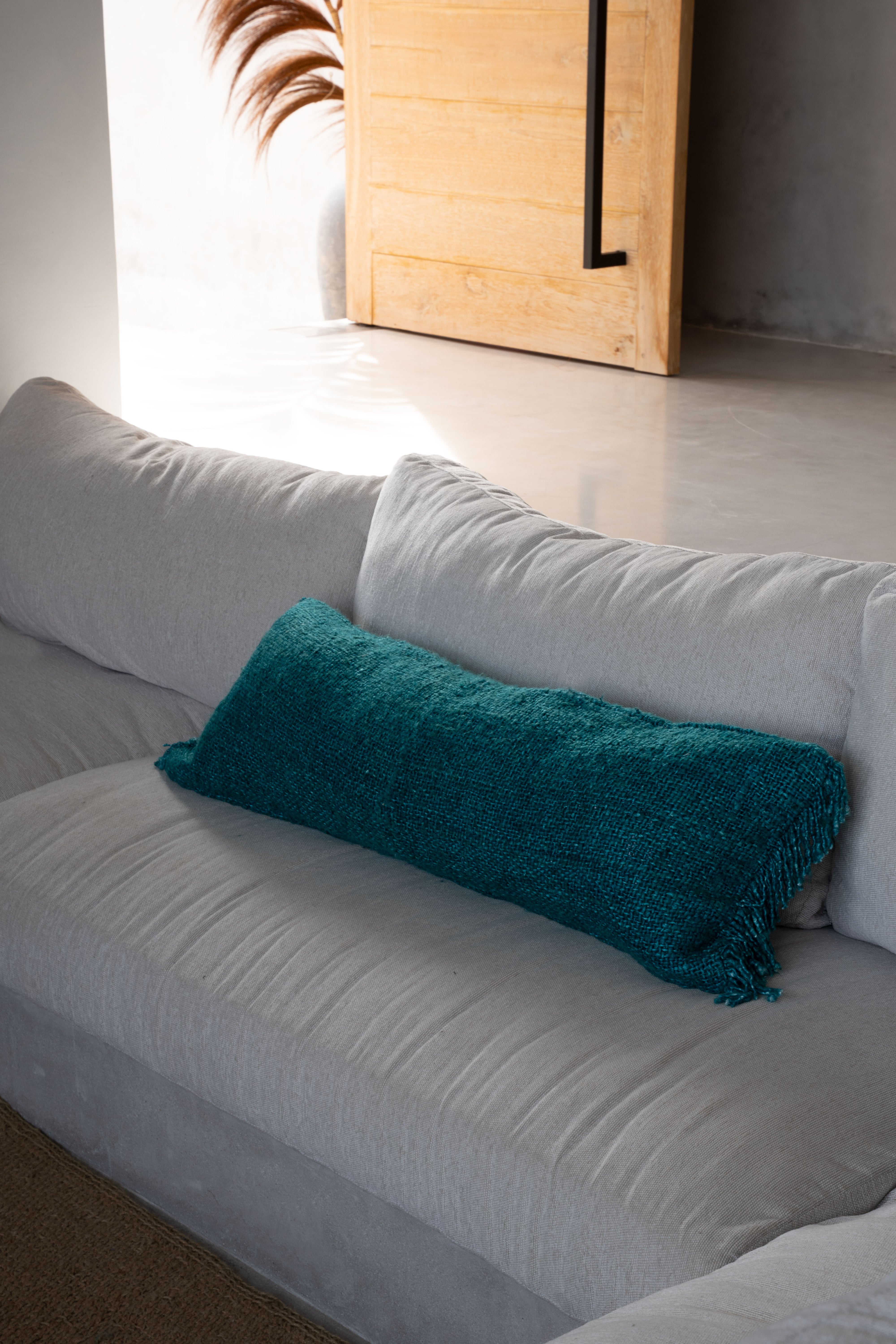 Bazar Bizar De Oh My Gee Kussenhoes - Aqua - 35x100