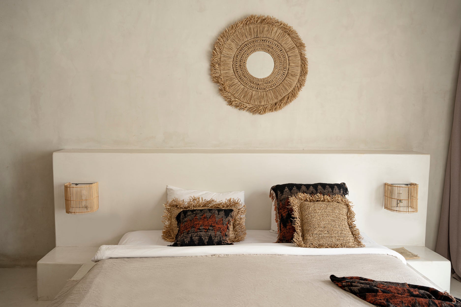 Bazar Bizar De Oh My Gee Kussenhoes - Zwart Oranje - 40x40