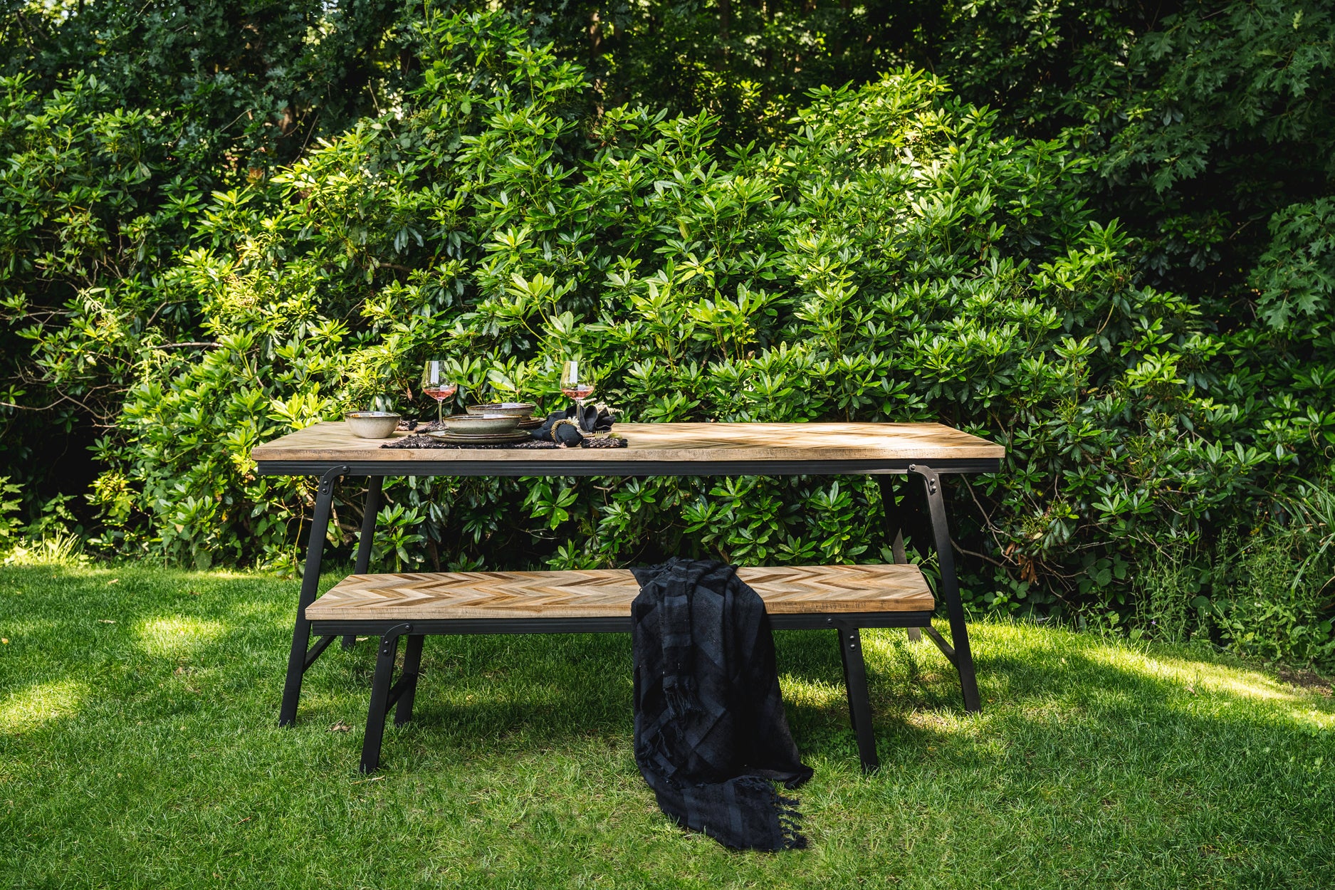 Bazar Bizar De Visgraat Bank - Naturel - 150