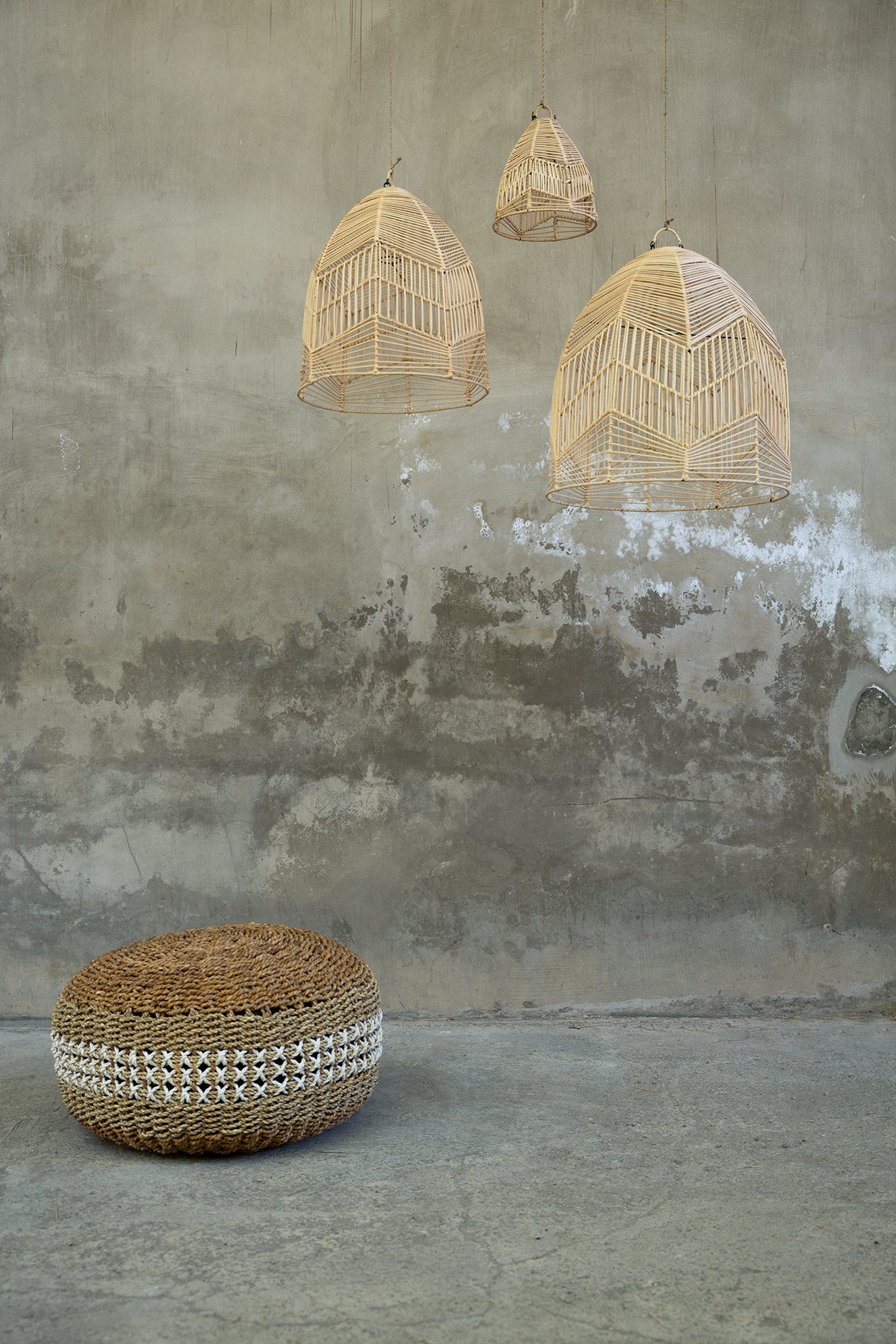 Bazar Bizar De Macrame Poef