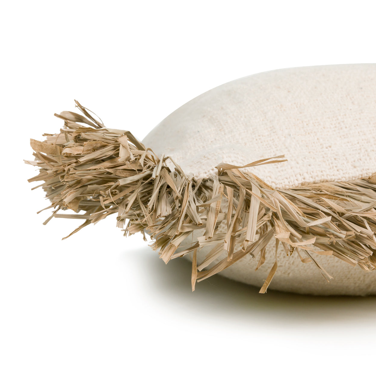 Bazar Bizar De Saint Tropez Kussenhoes - Naturel Wit - 60x60