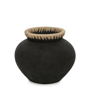 Bazar Bizar De Styly Vaas - Zwart Naturel - M