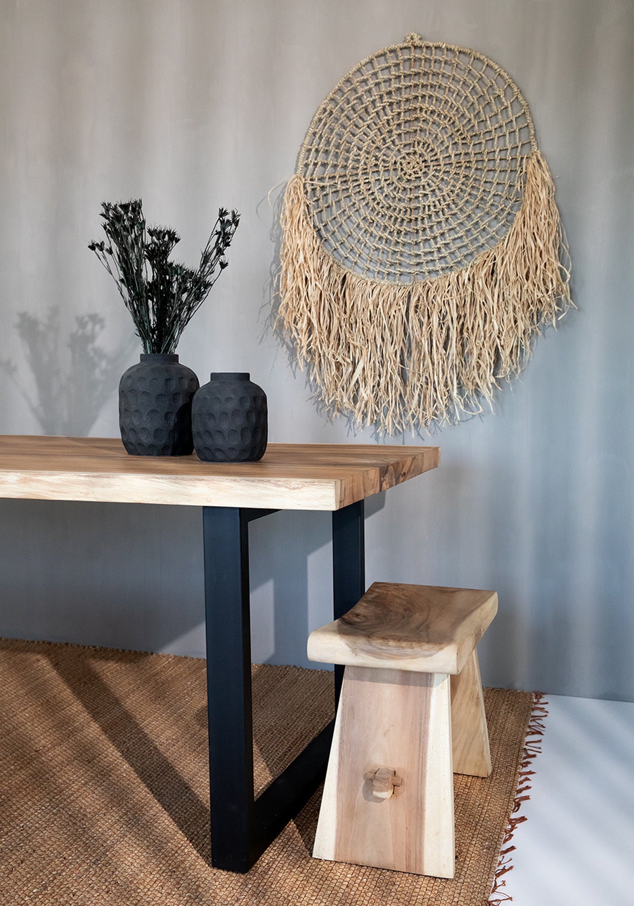 Bazar Bizar De Trendy Vaas - Zwart - M
