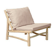 Bazar Bizar De Island Eenzit - Naturel Wit