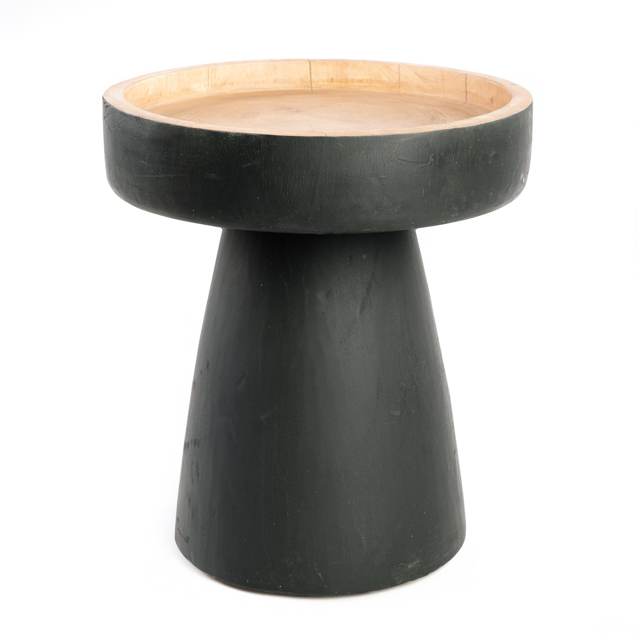 Bazar Bizar De Rayu Bijzettafel - Zwart Naturel