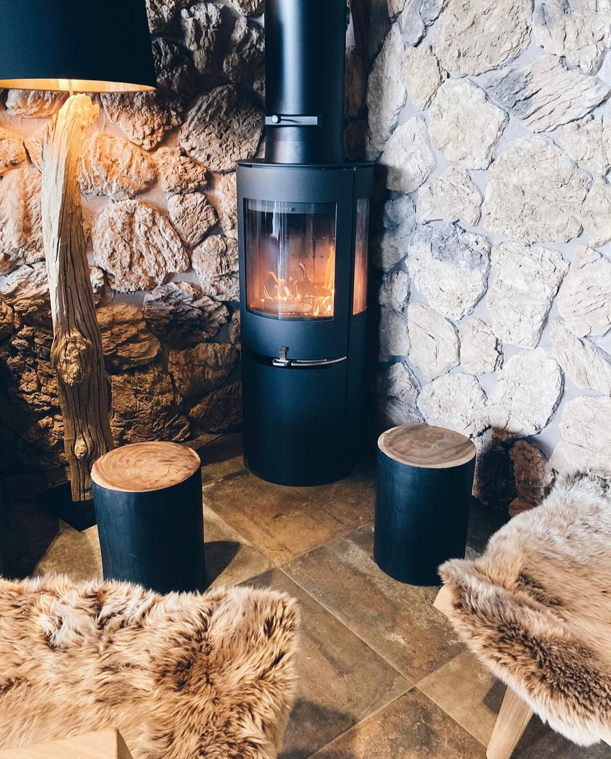 Bazar Bizar De Tribe Kruk - Naturel Zwart