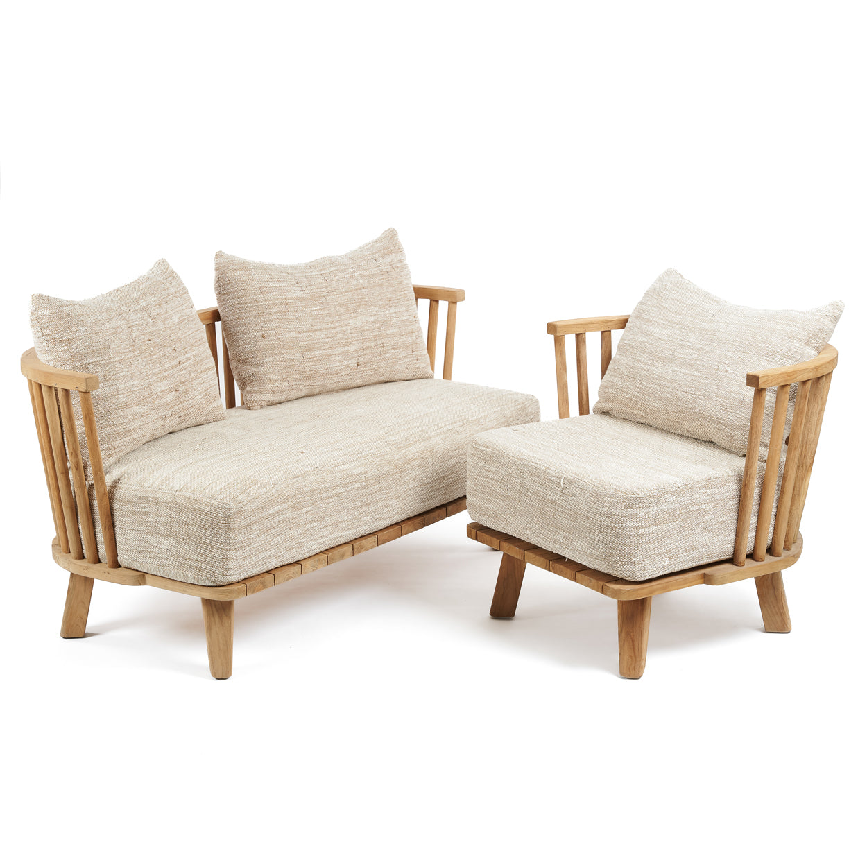 Bazar Bizar De Malawi Eenzitter - Naturel Beige