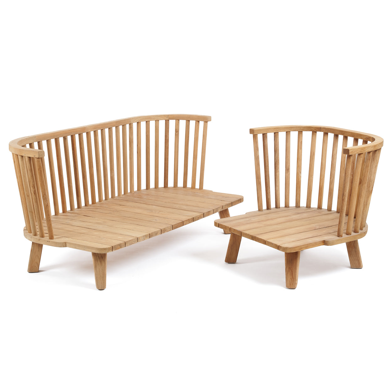Bazar Bizar De Malawi Eenzitter - Naturel Beige