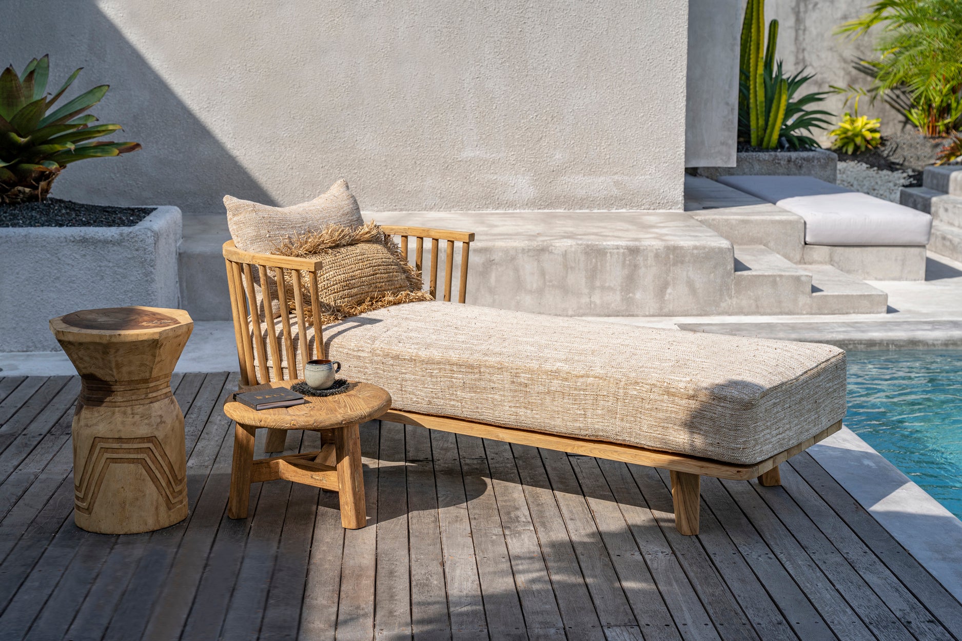 Bazar Bizar Het Malawi Dagbed - Naturel Beige