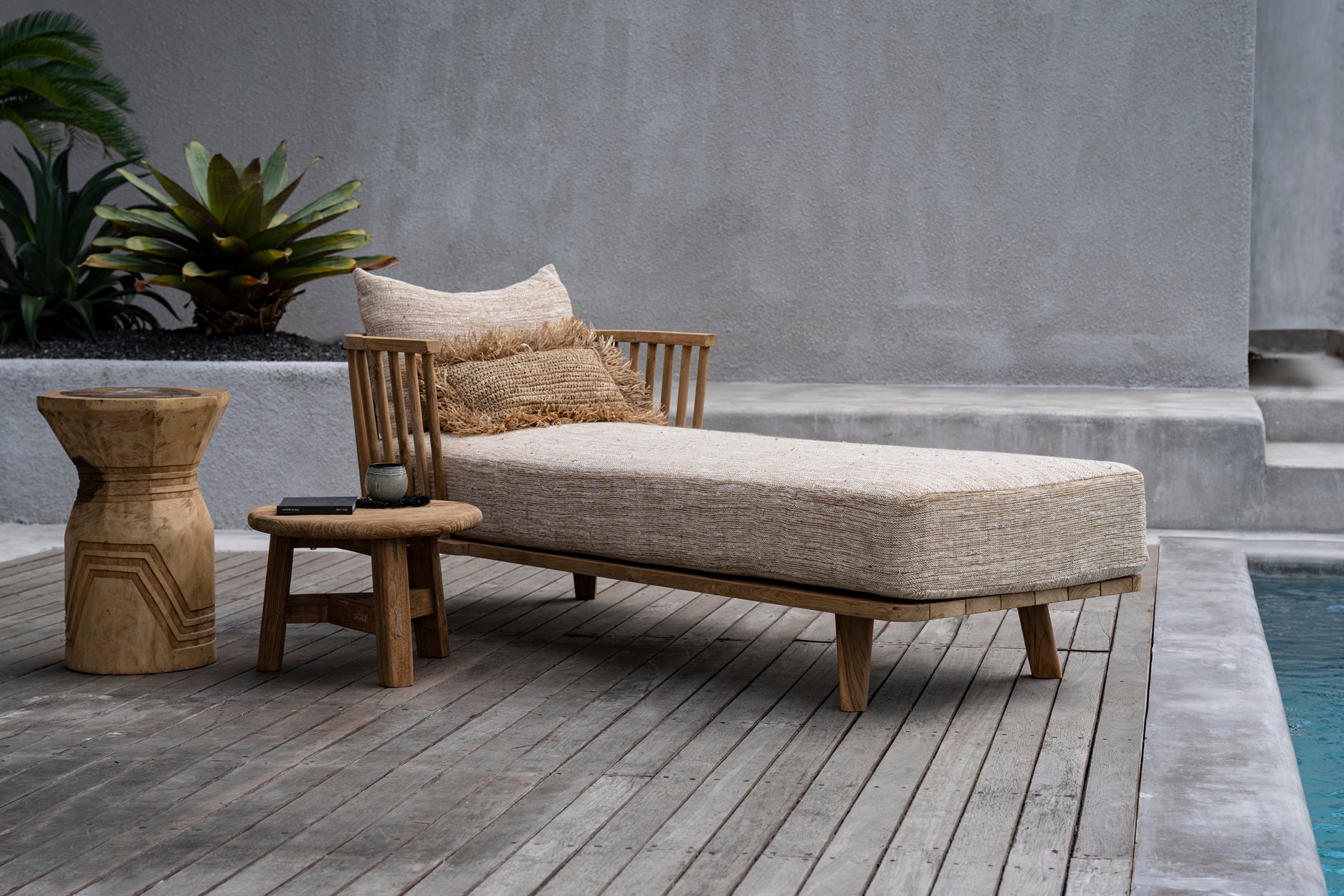 Bazar Bizar Het Malawi Dagbed - Naturel Beige