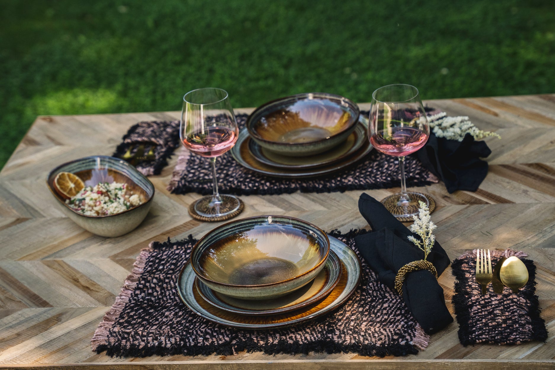 Bazar Bizar Het Comporta Bord - L - Set van 4