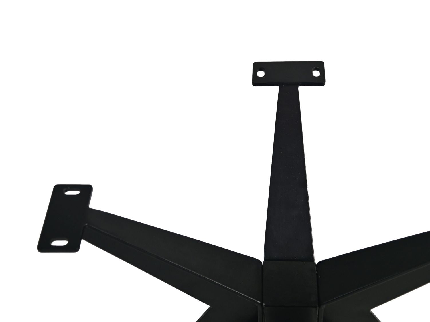 HSM Collection-Tafelonderstel Spider Angle-80x80x72 (60 mm)-Zwart-Metaal