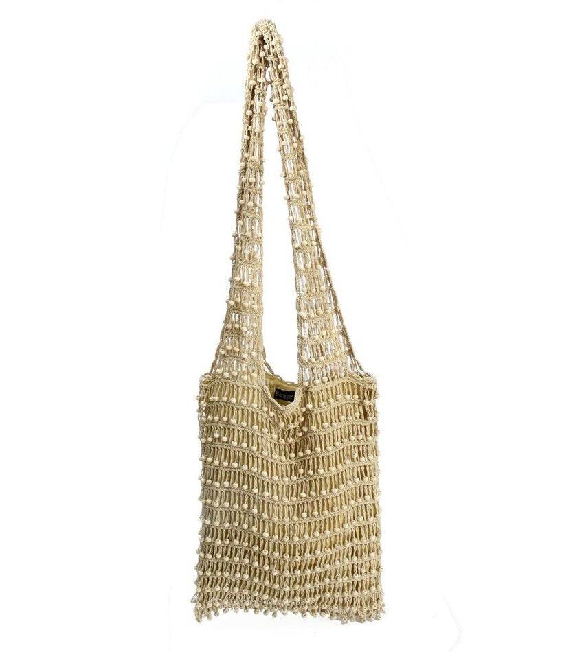 Bazar Bizar De Day in Day out Tote - Crème Wit