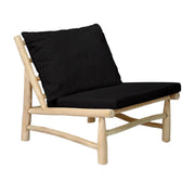 Bazar Bizar De Island Eenzit - Naturel Zwart