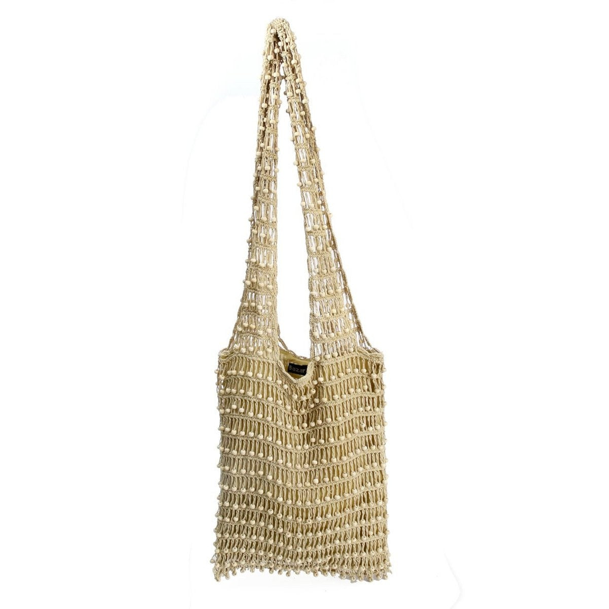 Bazar Bizar De Day in Day out Tote - Crème Wit
